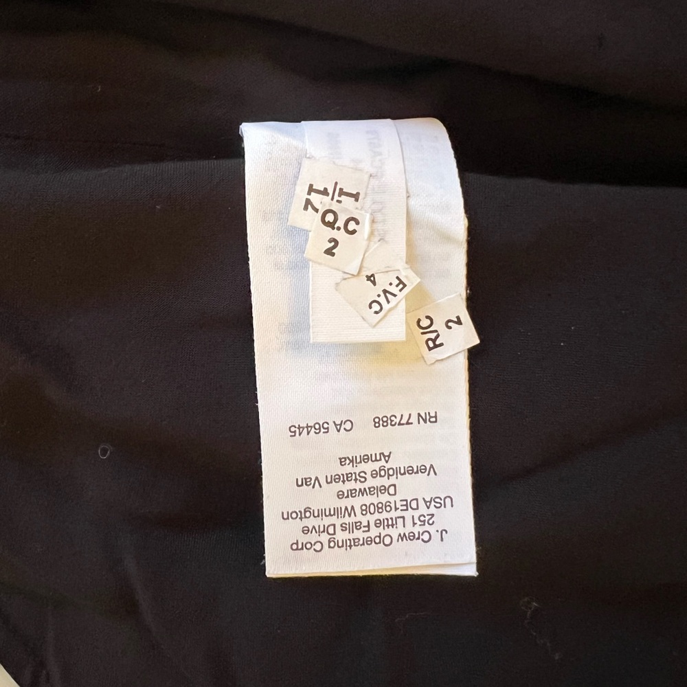NWT J Crew Elena puff-sleeve dress in crepe de chine S sensor rip needs repair - Picture 13 of 16